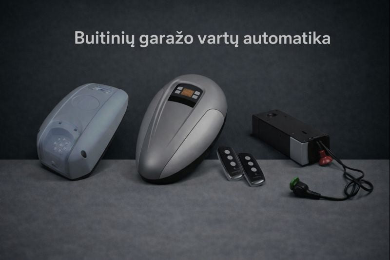 Buitinių garažo vartų automatika